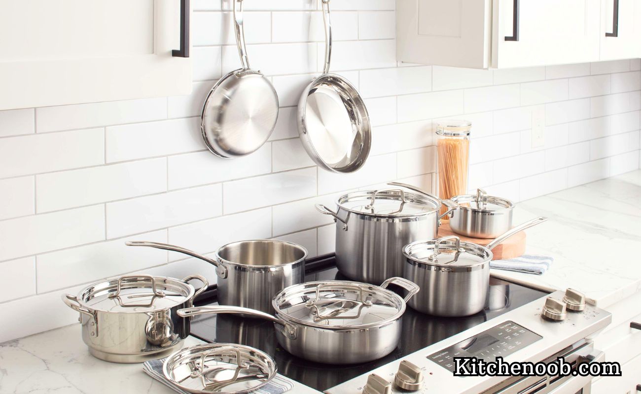 Cook with Stainless Steel Pans 